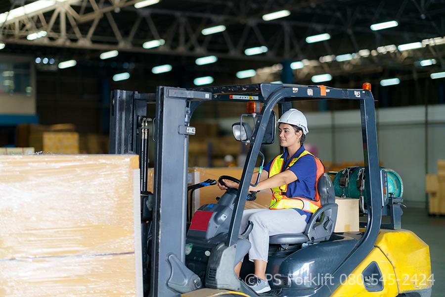 ขนาดของรถโฟล์คลิฟท์